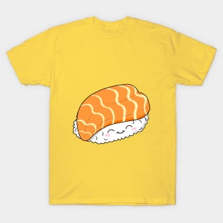 cute kawaii smiling sushi T-Shirt